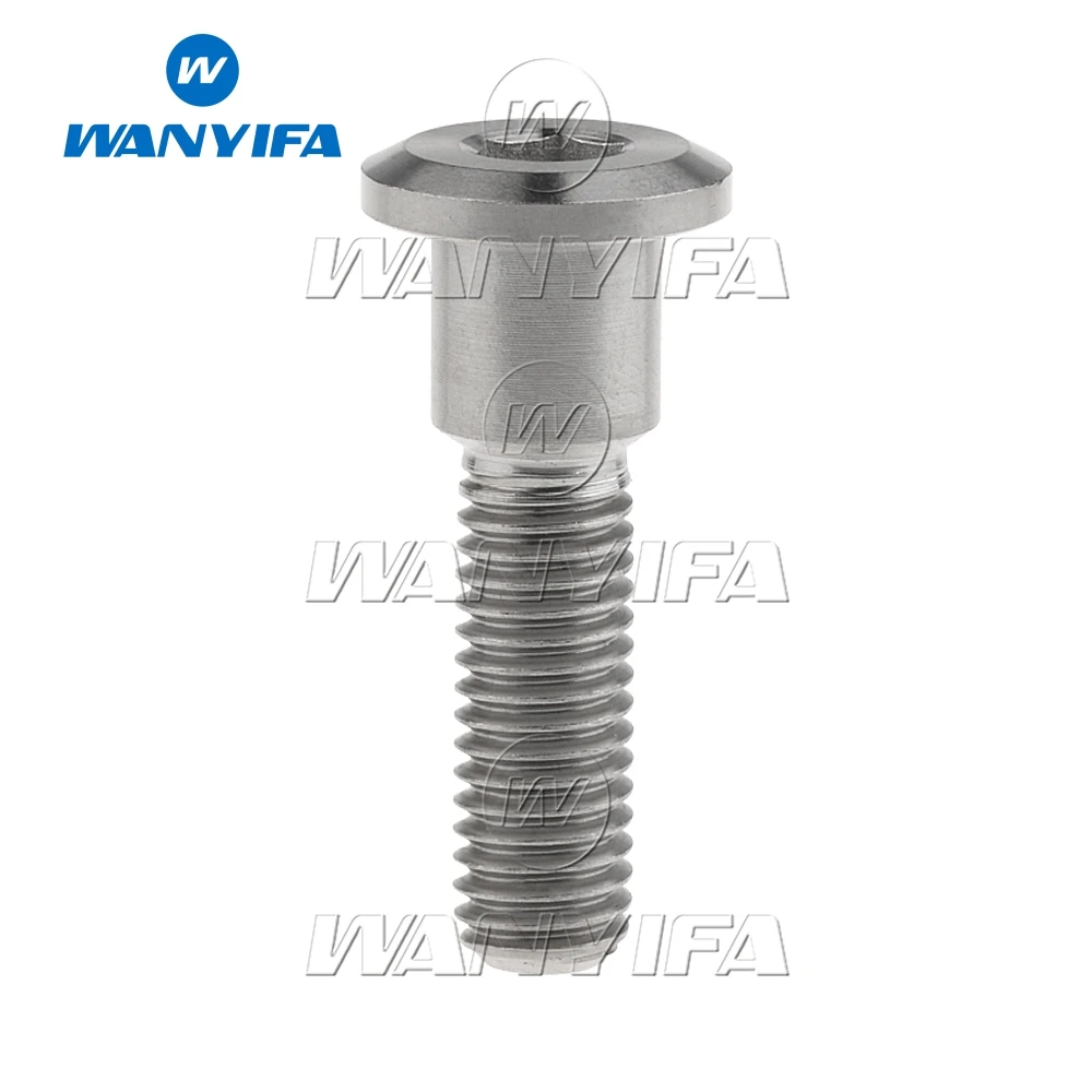 Болты wanifa Titanium Ti M8x20 22 30 33 мм винты с шестигранной головкой для Suzuki Yamaha болты