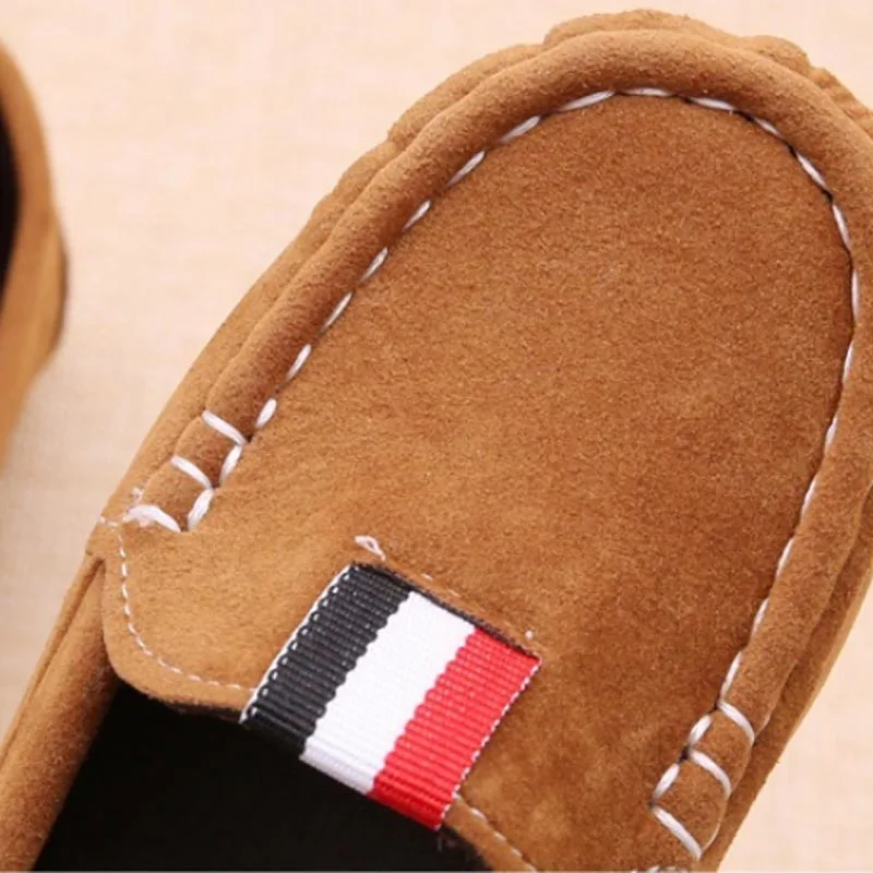 Spring Kids Soft Sneakers Fashion Boys Cow Mucsle Sport Running Shoes for Girls Toddler Autumn Leather Teenagers | Детская одежда и