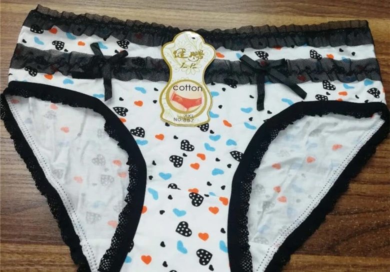 Женские трусы с низкой посадкой Jian Peng kawaii сексуальные кружевные трусики