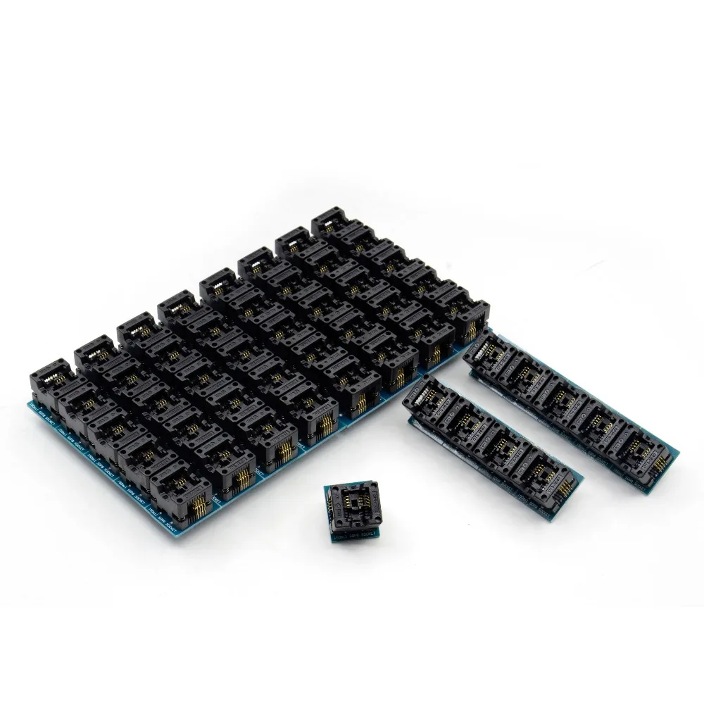 SOIC8 SOP8 К DIP8 EZ программатор адаптер разъем преобразователь модуль 150 мил|ezs programmer|sop8