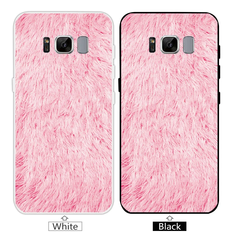 5.8&quot For Samsung Galaxy S8 Stone Case Clear Soft Silicone for G955F G950F Fundas Capa S 8 Back Cover |