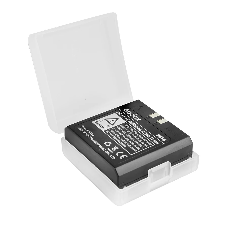 Godox V850 V860 Speedlite литий-ионный аккумулятор VB18 DC 11,1 V 2000mAh 22Wh литий-ионный