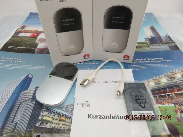 Разблокированный huawei E586 WifI 21,6 Мбит/с 3G маршрутизатор WLAN модем