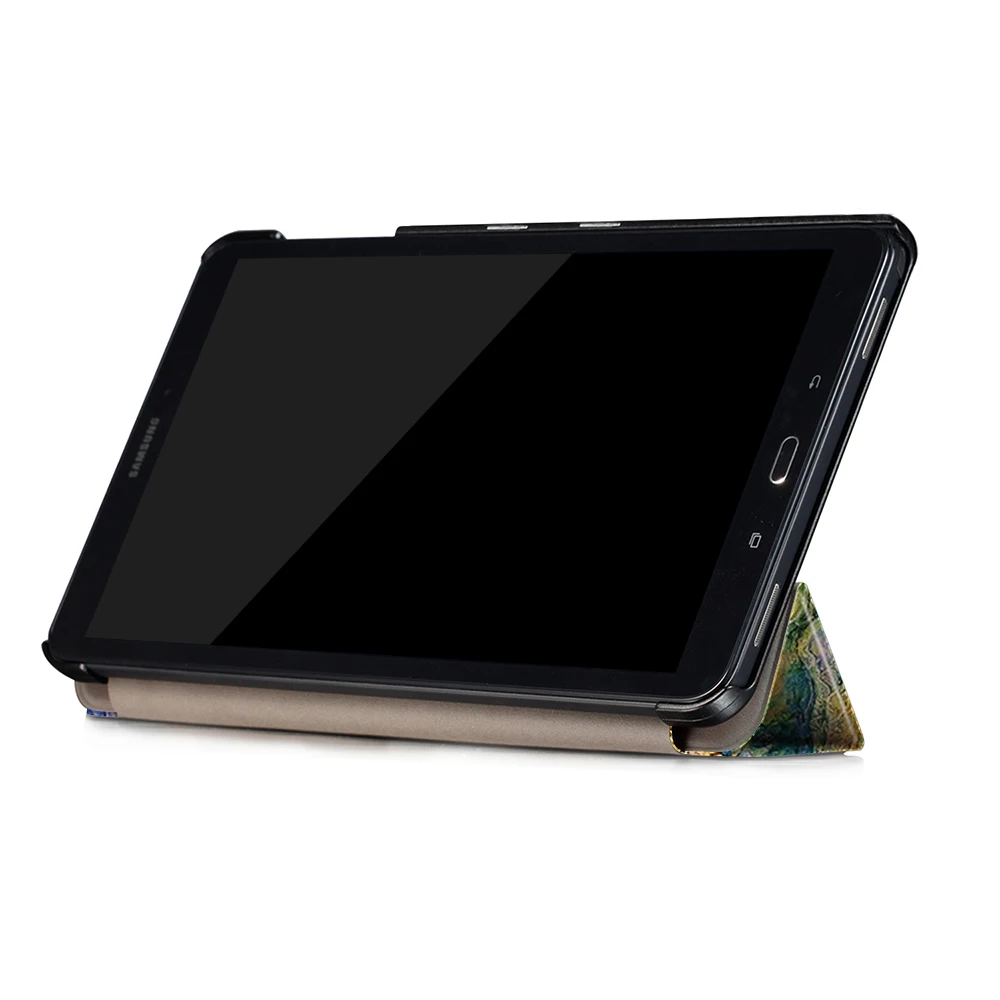 Van Gogh Painting PU Leather Case Stand Cover for Samsung TAB A 10.1 P580 P585 Tablet Protective Shell SM-P580 Book | Компьютеры и