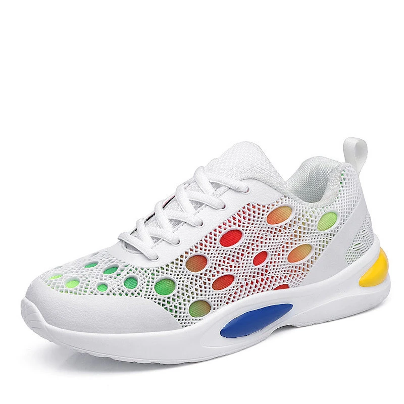 MIUBU/2020 весенние женские кроссовки из дышащей сетки Женская повседневная обувь