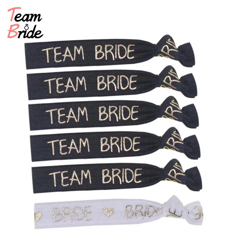 

6/11pcs Team Bride Bachelorette Party Bracelet Bride To Be Decoration Accessories Hen Party Wedding Bridal Shower Supplies