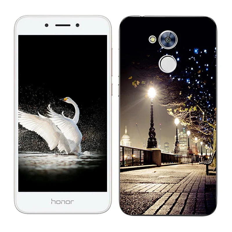 25 Мягкий силиконовый чехол для huawei Honor 8X 7C 7A Pro 6A 7X 6X 5C 9, защитный чехол для huawei Y6 4C Pro JSN-AL00 С Рисунком Тигра - Цвет: 25