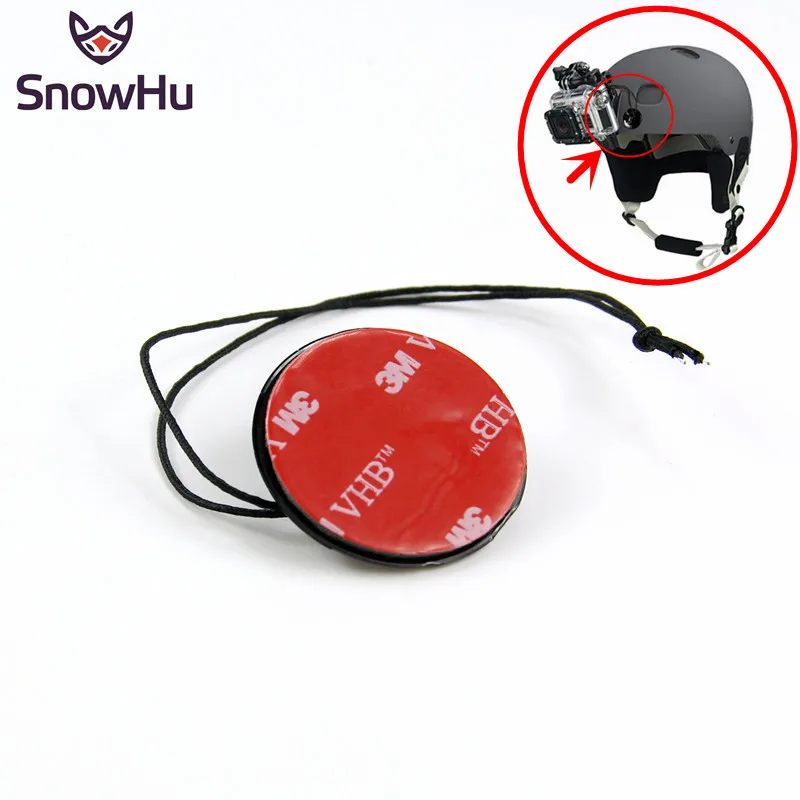 

SnowHu for GoPro accessories Safety Insurance Tether Straps With Sticker Mounting Kit For Gopro Hero 10 9 8 7 6 5 4 Xiaomi GP21