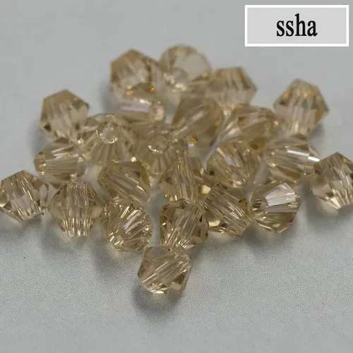 ssha Купите 1 и получите 1 бесплатно! Хрустальные биконусные бусины высшего качества стеклянные бусины для одежды, браслеты ожерелья Аксессуары - Цвет: ssha