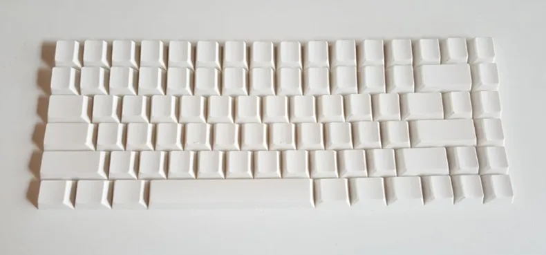 YMDK Радуга закат градиент белая вишня профиль PBT Вишневый 84 Keycap Keyset для nopoo Слива
