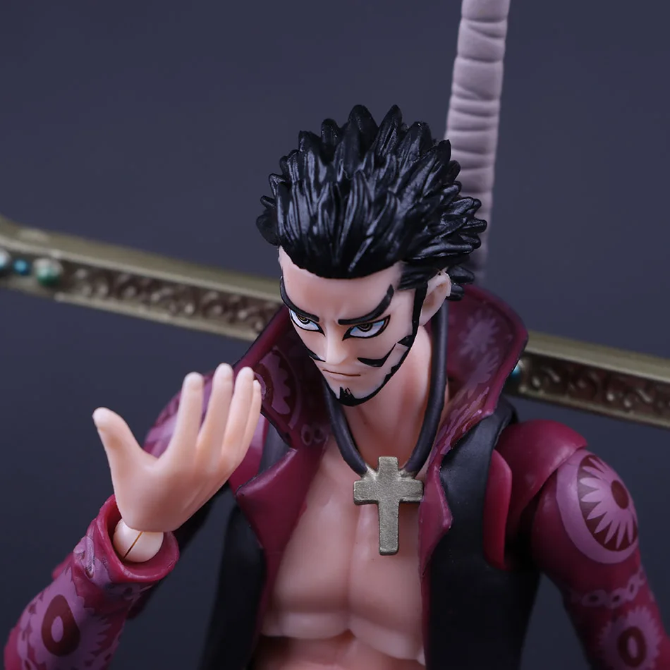 Большой Размер 20 см VAH HEROES цельный фигурка Dracule Mihawk qibukai модель коллекция Brinquedo с