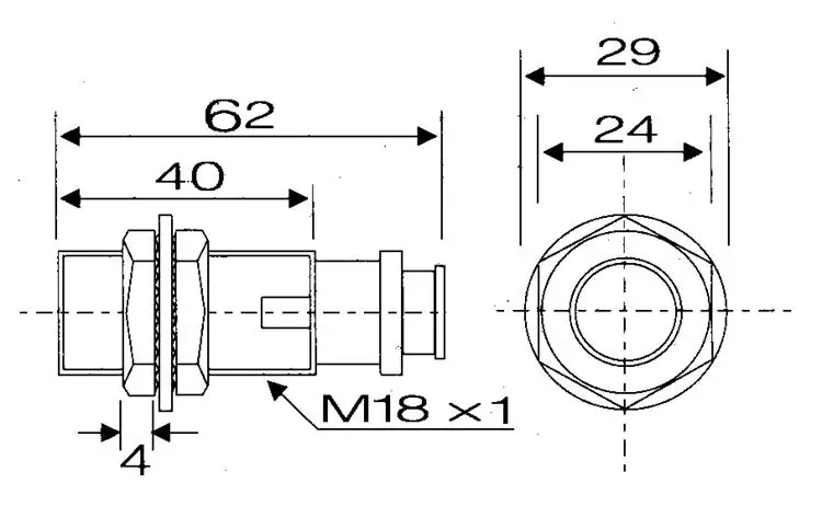 M18 медный FRCM18-5DP разъем PNP без датчика индуктивности гарантированное качество производства Китай