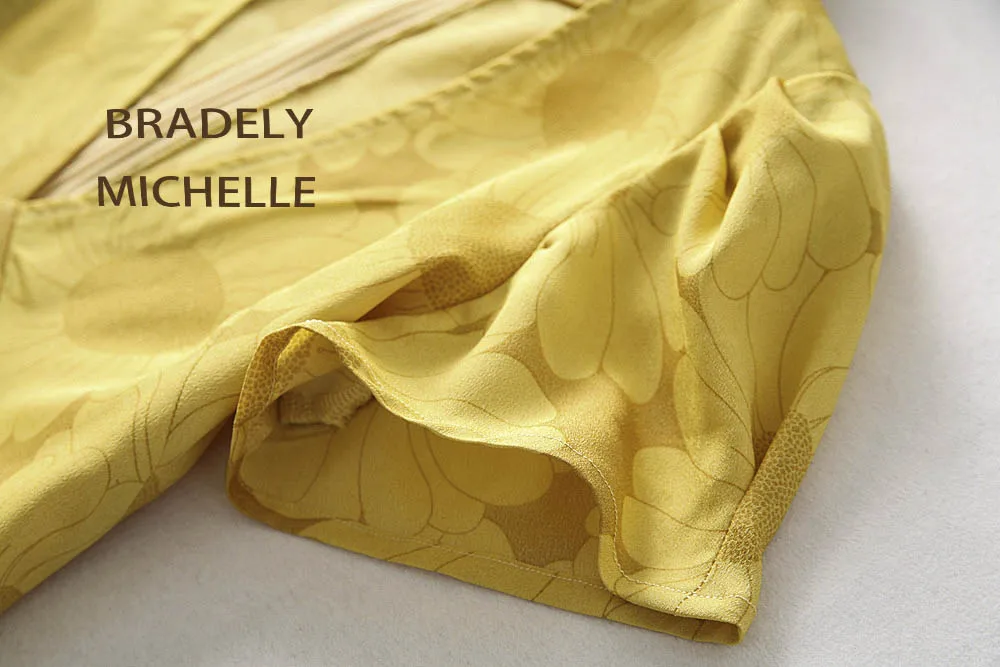 BRADELY MICHELLE, Летнее мини платье, сексуальное, v-образный вырез, короткий рукав, с принтом, платья для женщин на молнии