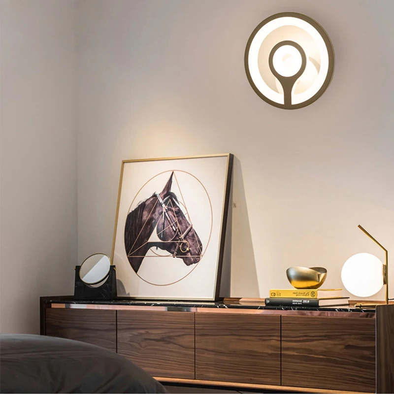 Wall Lamp LED Romantic heart-shaped Modern corridor AC220V Bedside Bedroom Indoor Decoration Living Room | Освещение