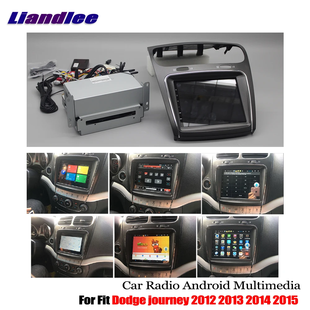 Liandlee для Dodge journey 2012 2013 Android автомобильный CD dvd-плеер радио gps-навигатор карты камера OBD tv HD экран