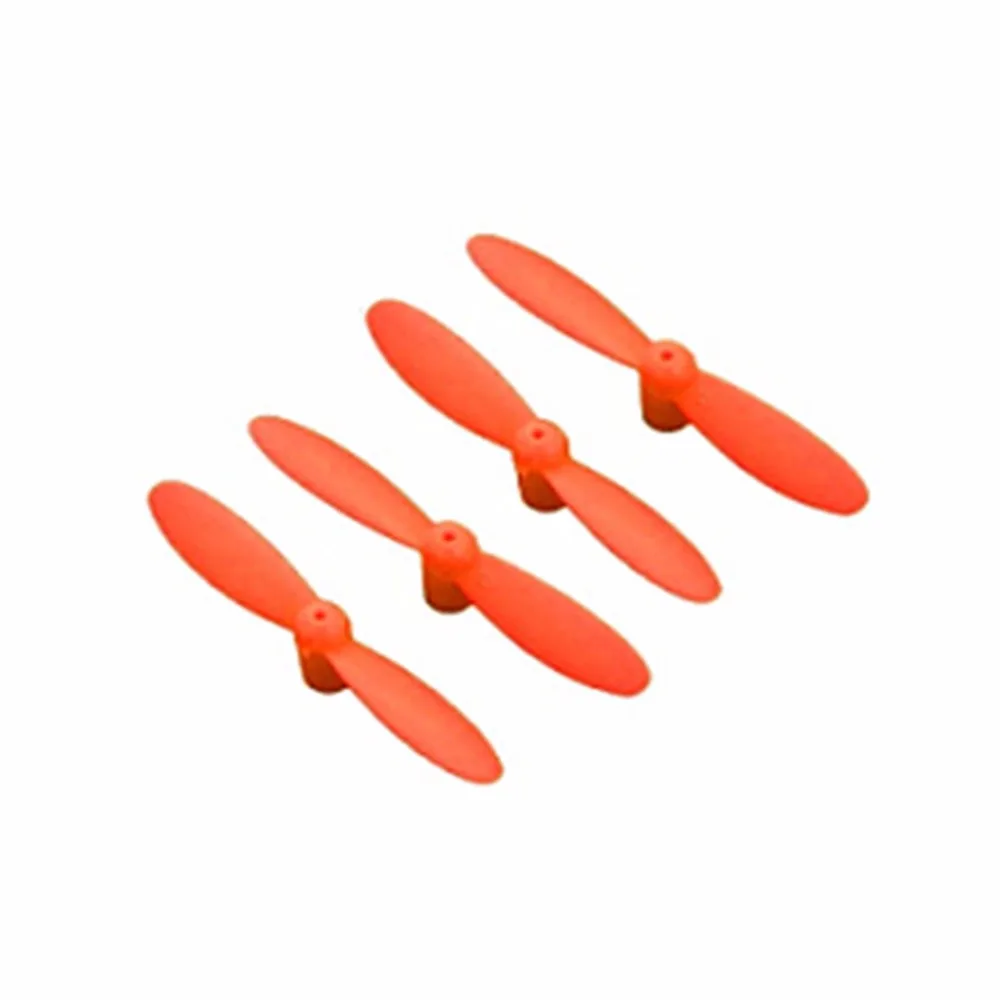 Оранжевый 10 комплектов = 40 шт Cheerson CX-10 CX10 пропеллеры для Hubsan Q4 H111 JXD-395 LS111 U207 RC