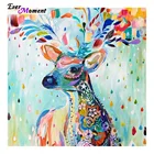 2016 мультяшная вышивка с оленем, бриллиантовая вышивка, квадратные полные стразы, вышивка мозаикой ASF350