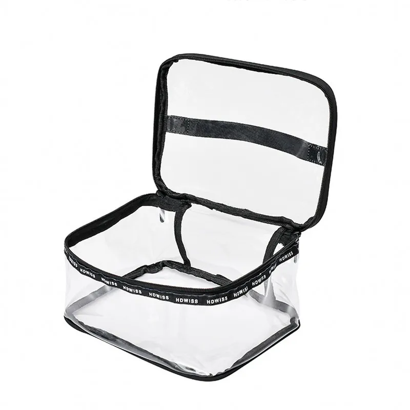 3 шт. прозрачная сумка из пвх дорожный органайзер косметичка чехол для красоты