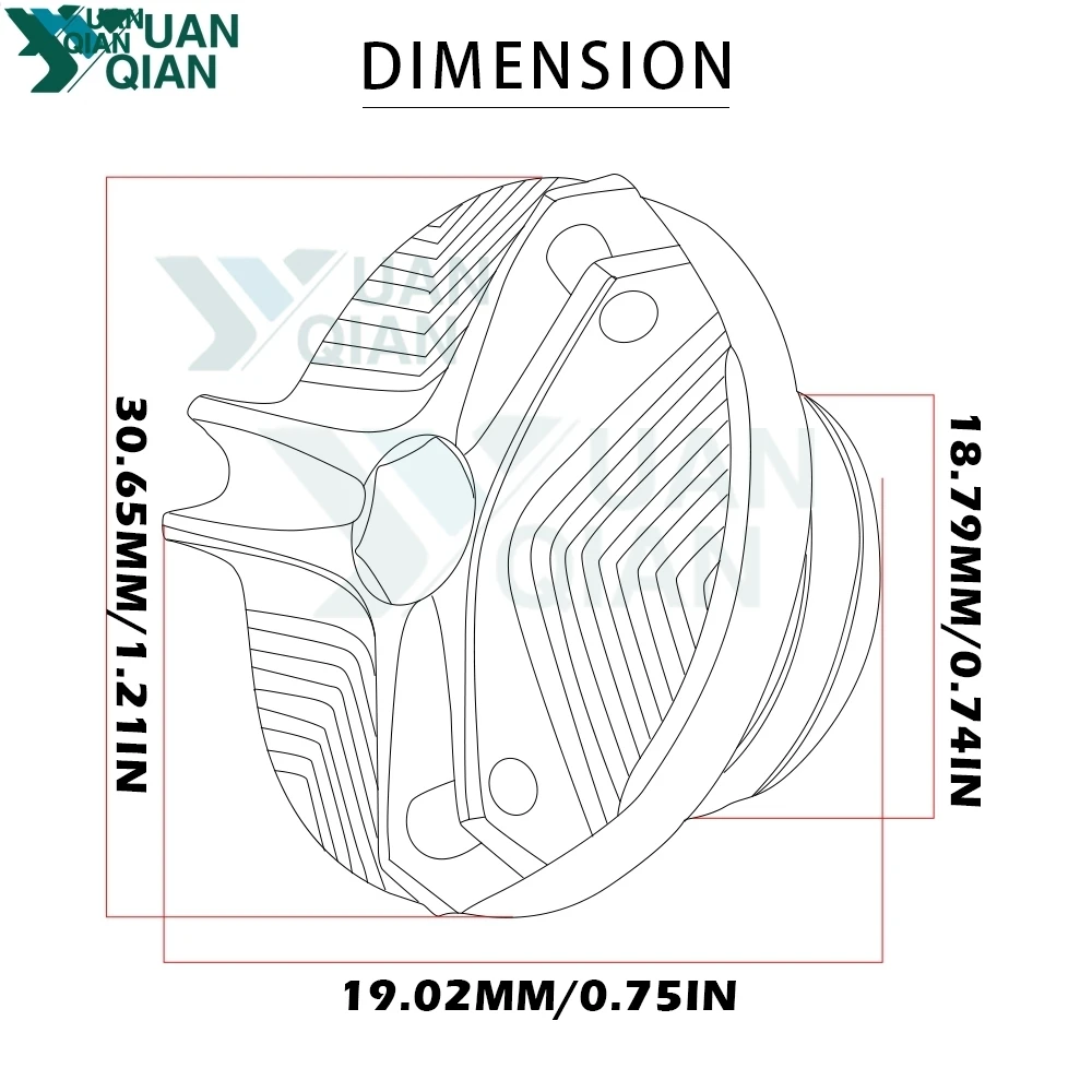 Аксессуары для мотоциклов M20 * 2 5 Крышка масляного фильтра двигателя Kawasaki KZ440 1980 1981