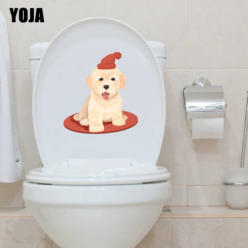 YOJA 20.2*22CM Domestic Pet Dog Toilet Sticker Wall Decal Kids BedRoom Home Decor T3-0661 | Дом и сад