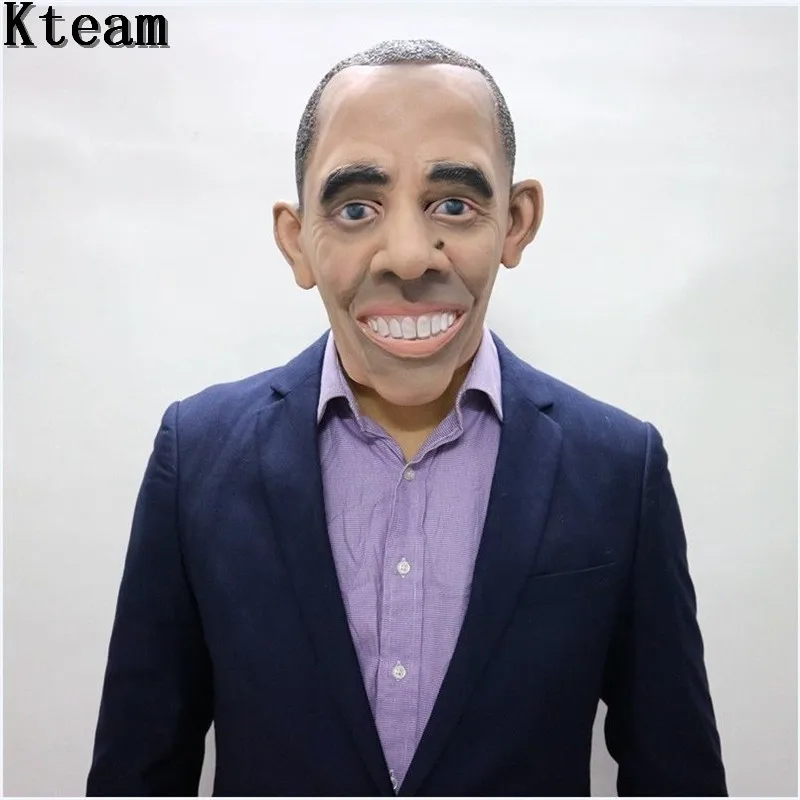 Новинка! Знаменитый человек Дональд Трамп в. В. Путиным Обамой Mr. Bean Psy костюм маска на Хэллоуин Реалистичная латексная маскарадная Карнавальная маска