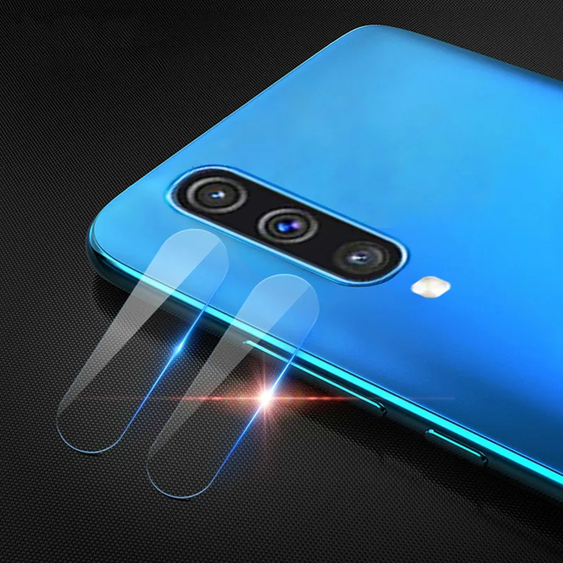 2 шт. защитное устройство для объектива Стекло на samsung A10 A20 A20E A30 A40 A50 A60 A70 с уровнем