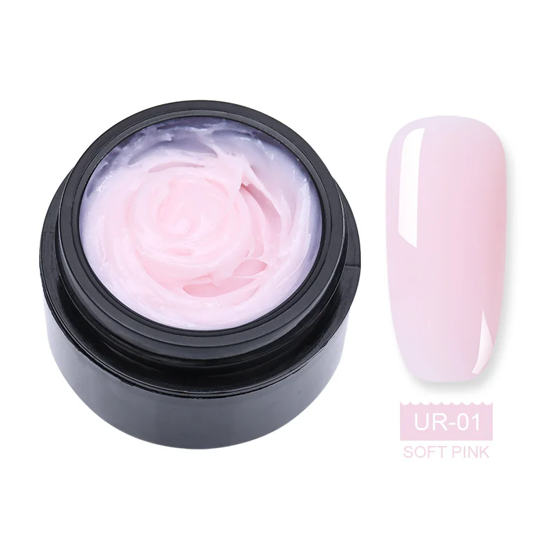 UR01 Ur Sugar Быстросохнущий Светодиодный УФ-гель для ногтей с удлинением скульптуры твердый гель для создания желе 13 цветов гель для ногтей 15 мл и 5 мл - Цвет: UR01