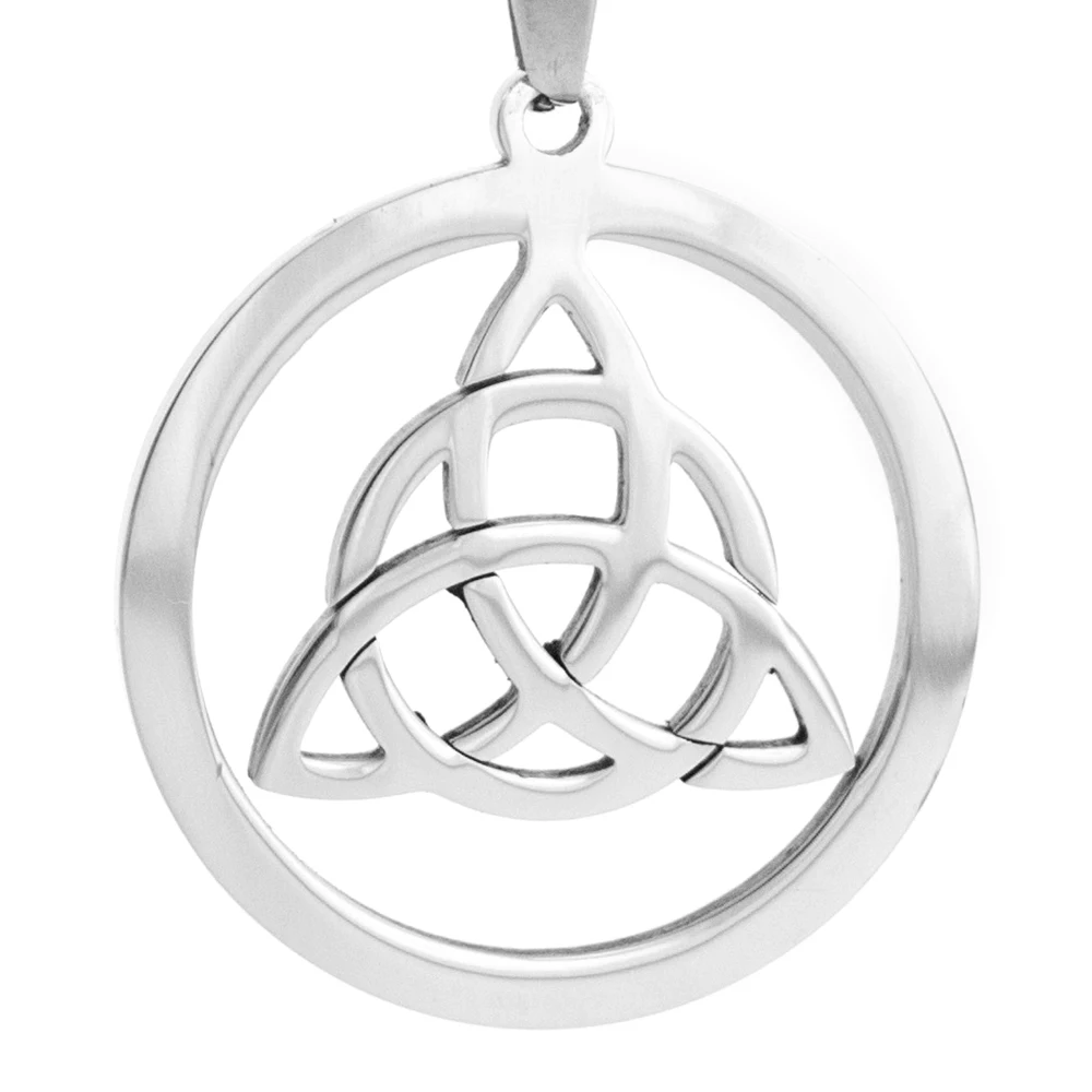 Подвеска triquetra keltic с узлом подвеска Triquetra Trinity Luck 10 шт. зеркальная полированная