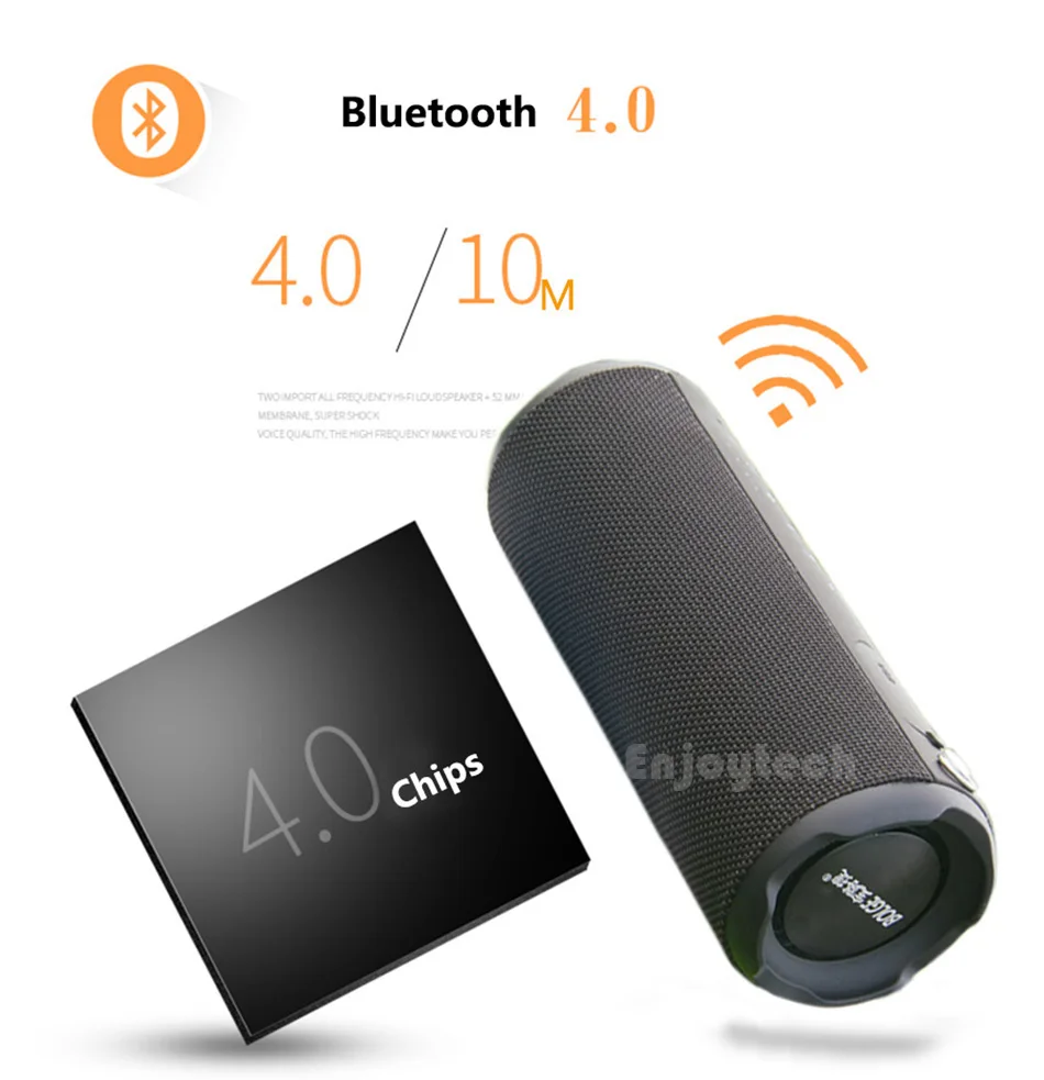 Новинка 10000 мАч 20 Вт велосипедный беспроводной Bluetooth динамик для велосипеда водонепроницаемый портативный сабвуфер mp3-плеер для IPhone Xiaomi телефонов