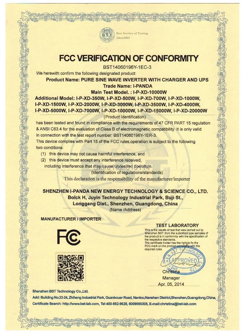I-P-XD-6000VA 4000 Вт Чистая синусоида Инвертор преобразователь солнечной DC24V для