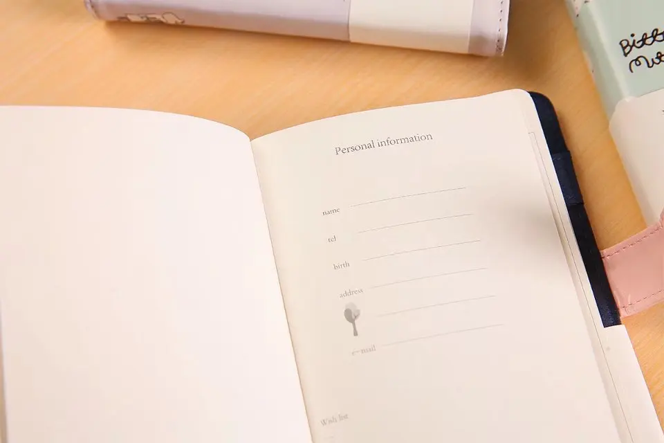 Kawaii Ноутбук милый полярный медведь кожаный журнал руки книгу блокнот A6 дневник планировщик персональный органайзер подарок канцтовары оптом libros