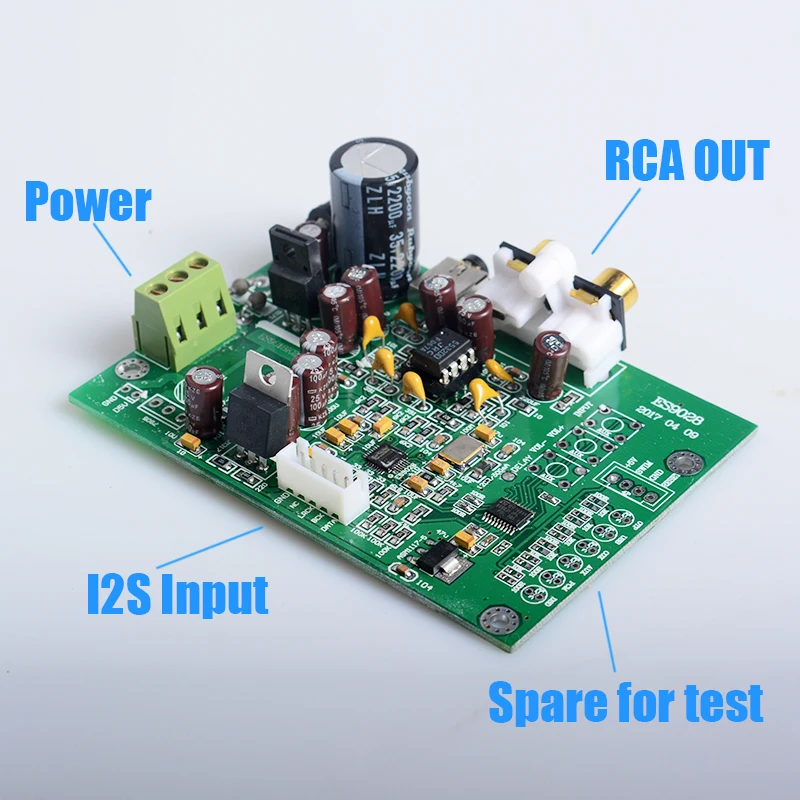 Новая Hi Fi ESS ES9028Q2M ES9028 I2S декодирующая плата на входе улучшенный ЦАП ES9018 усилитель