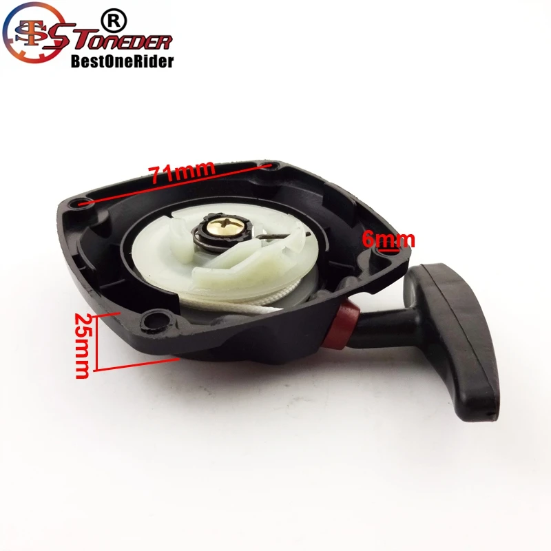 STONEDER стартовый стартер для Go Ped Gsr40 TS G43L 43cc 2 тактный двигатель Газовый скутер goped|2