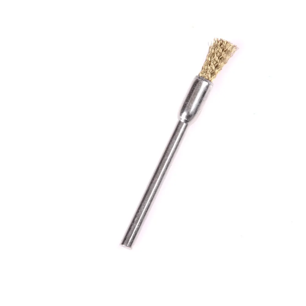 

3mm*5mm Brass Wire Wheel Brushes For Grinder Rotary Tool Accessories 5pcs/lot