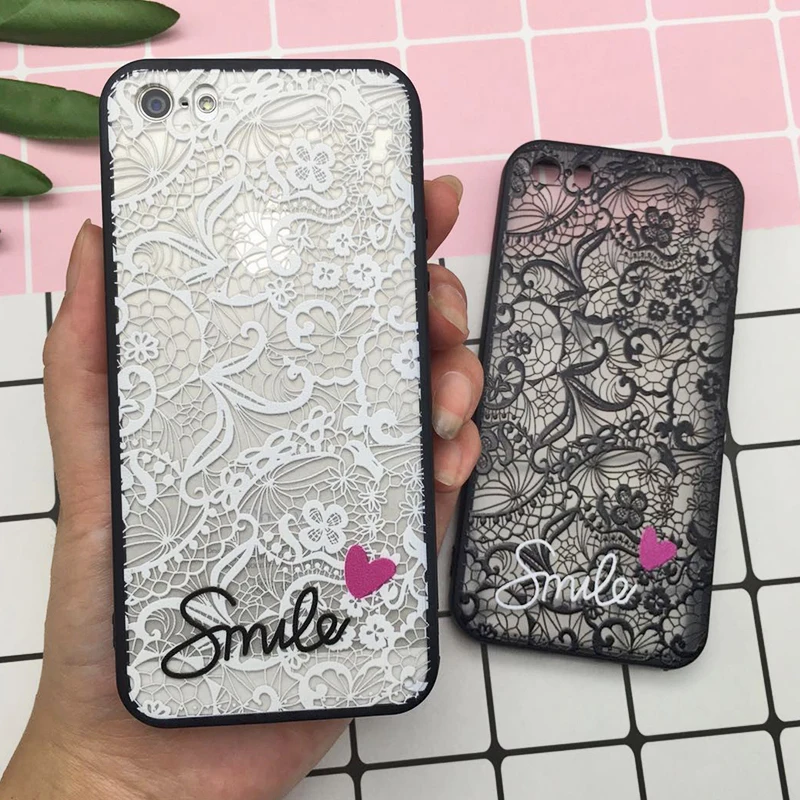 Кружевная задняя крышка для OPPO R15 R7 R7S R9 R9S R11 R11S Plus A33 A37 A53 A57 A59 A71 A77 A79 A83 A3 F5 F7 |