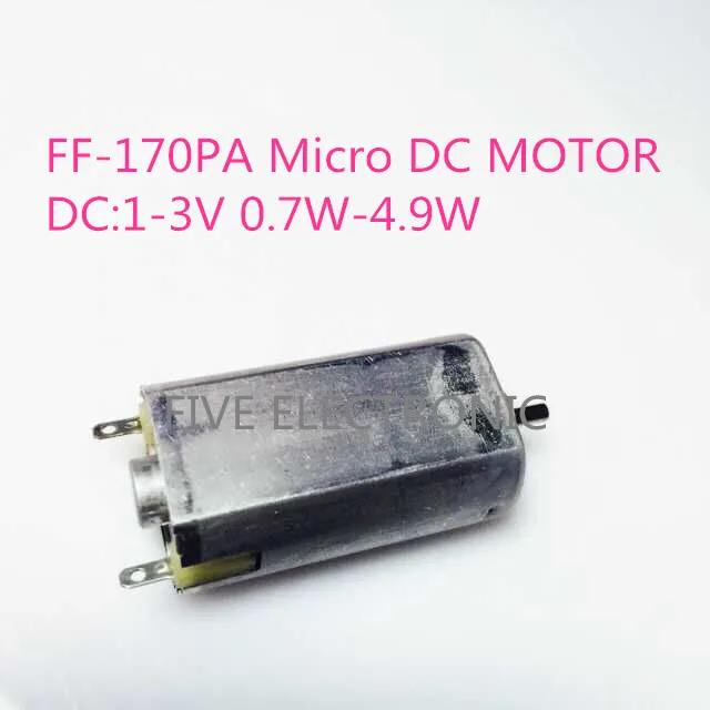 FF 170PA микро двигатель постоянного тока 1 3 В +/ 7800 9900 об/мин используется для