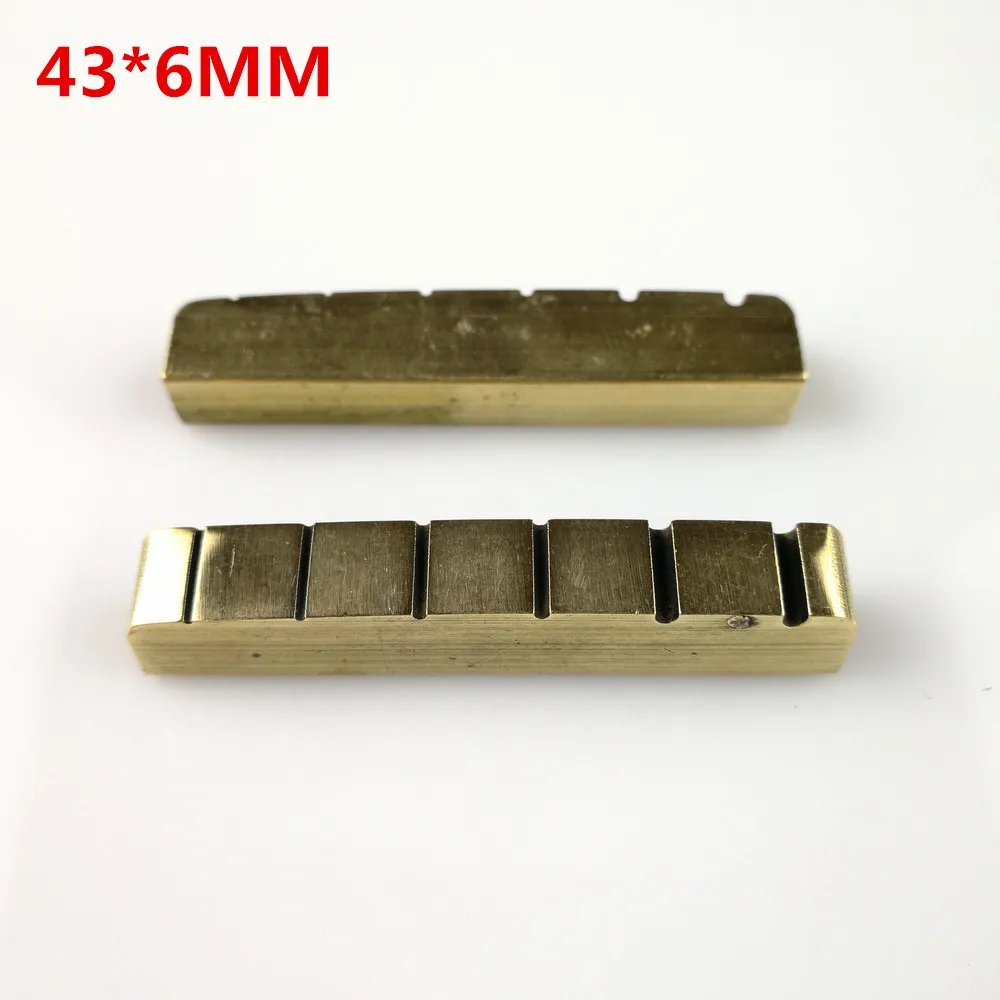 1 шт. цельная латунная металлическая гайка для электрической гитары 43 мм LP гитар |