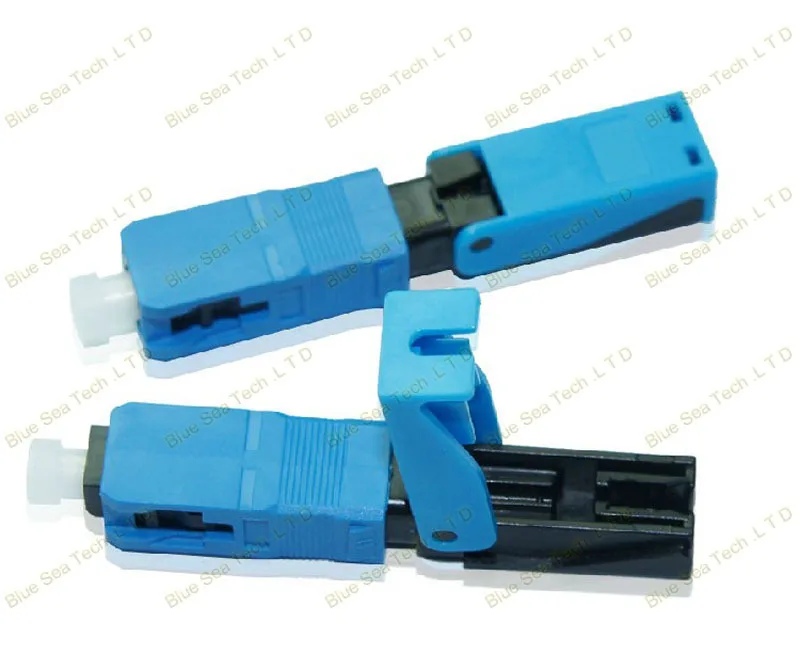 2 шт. новый тип волоконно оптический Быстрый разъем SC C1 быстрый FTTH для
