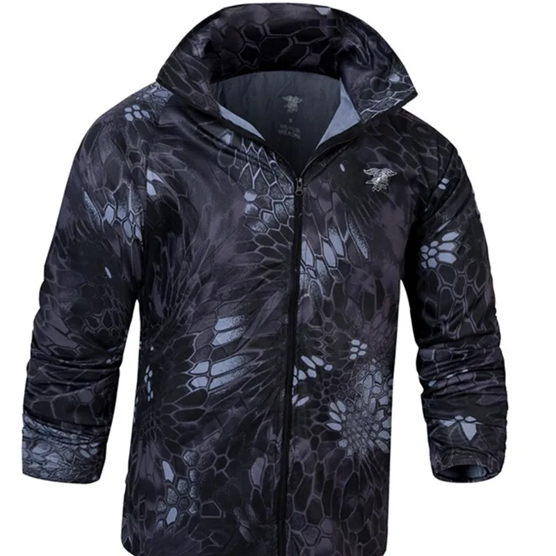Saenshing Охота Одежда для лето осень мужская водостойкая куртка кемпинг