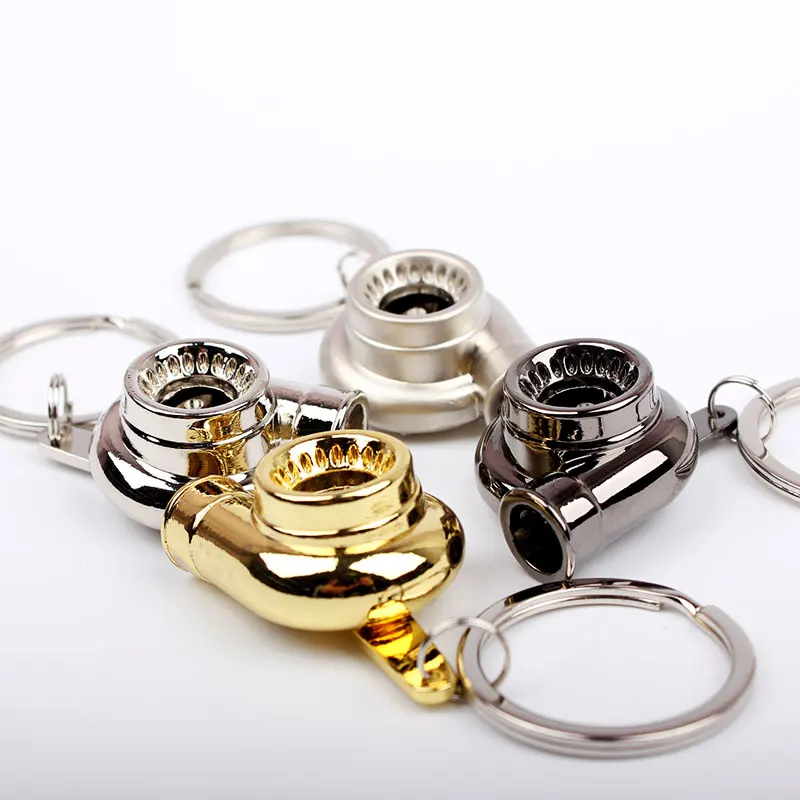 1 шт. брелок для ключей турбины несколько цветов|spinning turbo|turbine keychainskeychain turbocharger |