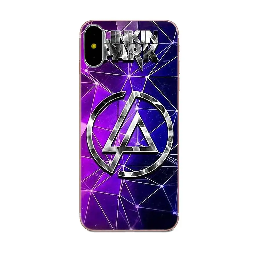 Мягкий ТПУ хипстерский чехол Rock Shox Linkin Park Band для Apple iPhone X XS Max XR 4 4S 5 5C 5S SE 6 6S 7 8