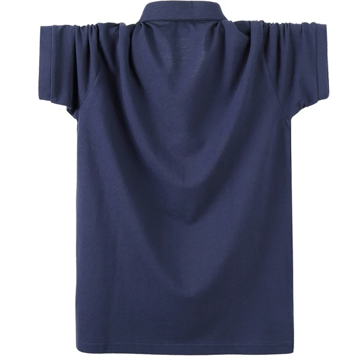 Мужские летние рубашки размера плюс, простые 8XL 9XL 10XL 12XL хлопковые футболки с коротким рукавом, свободные футболки 58 60 62 64 66 68, Повседневные Рубашки, Топы серого цвета
