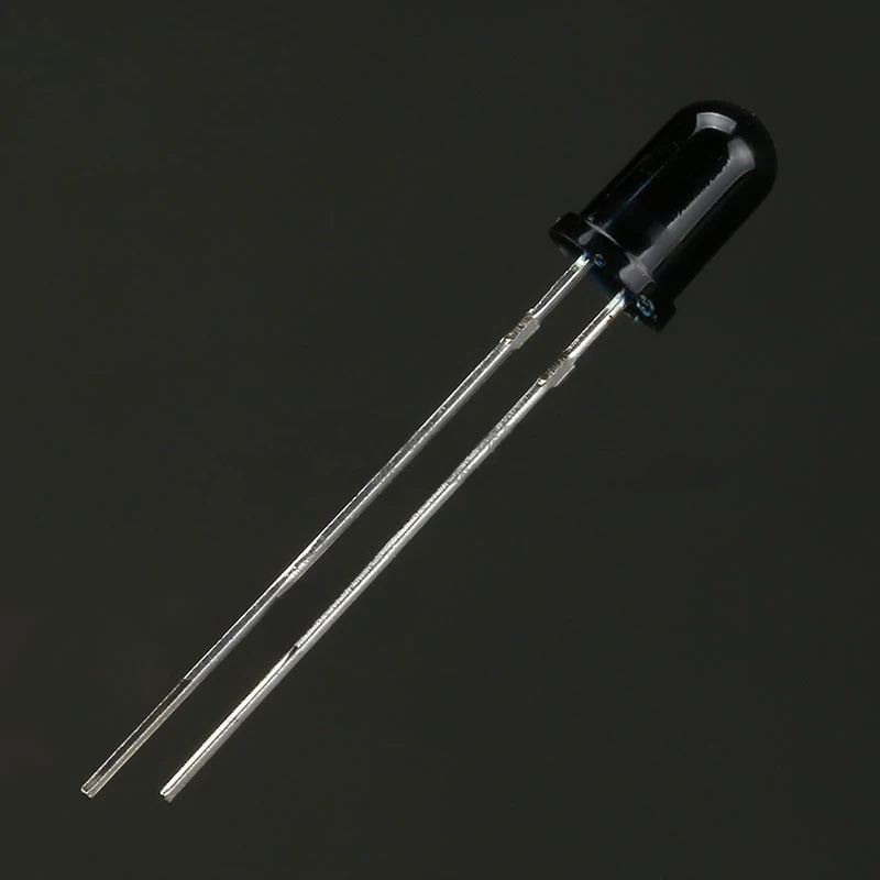 5mm Receiving 20pcs 20 шт. светодиодный 3 мм 5 мм 940nm ИК инфракрасный светодиод Круглый ламповый светильник датчик пламени для умного автомобиля - Цвет: 5mm Receiving 20pcs