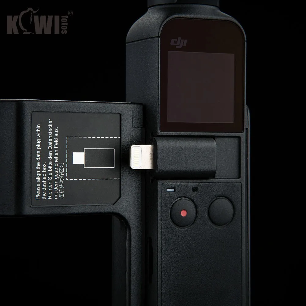 KIWIFOTOS KG-OP1 OSMO карманная подставка для смартфона для DJI OSMO Карманная камера с регулируемым зажимом для смартфона
