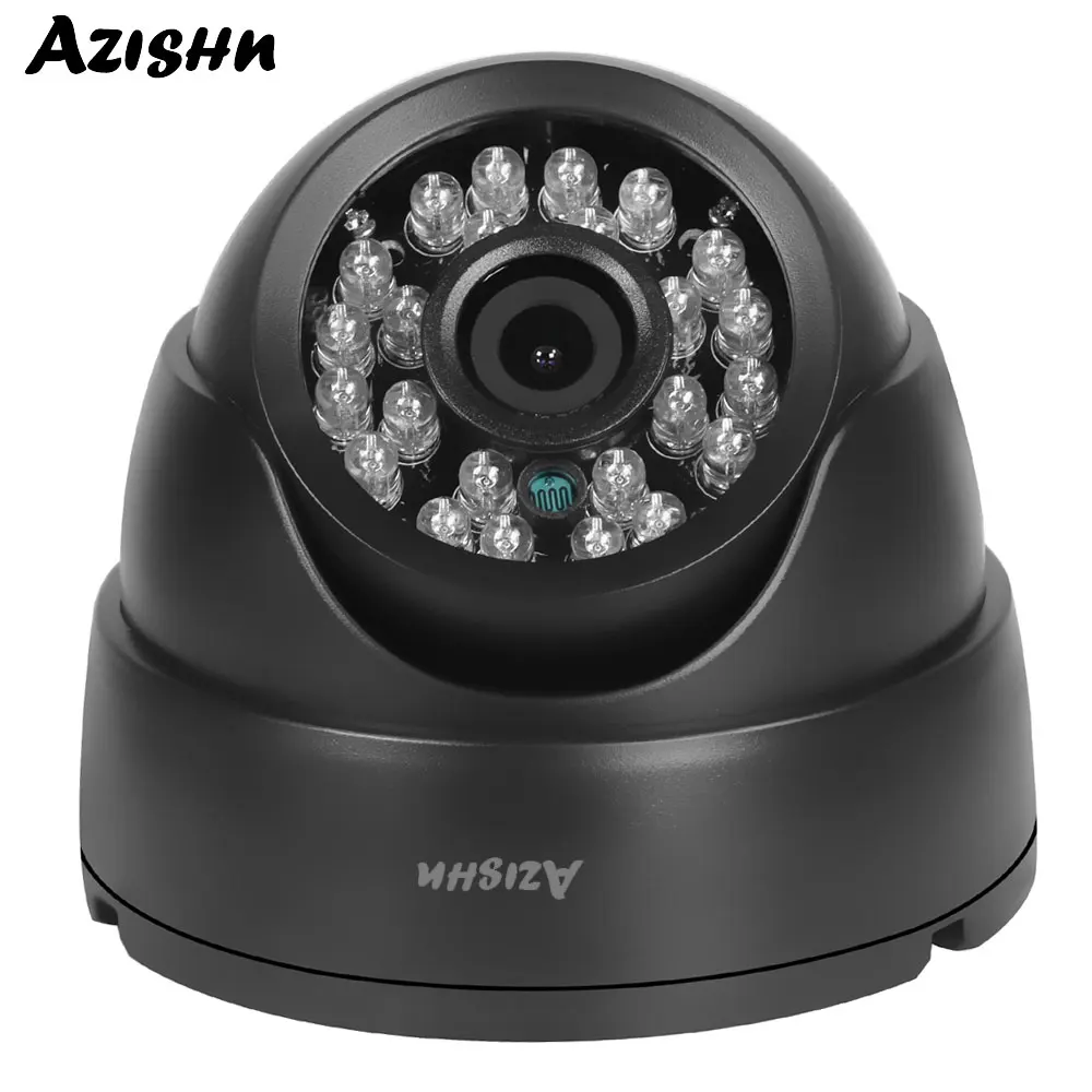 AZISHN HD 720 P/960 P/1080 P ip камера H.264 24 шт. ИК светодиодов сетевая CCTV для внутреннего