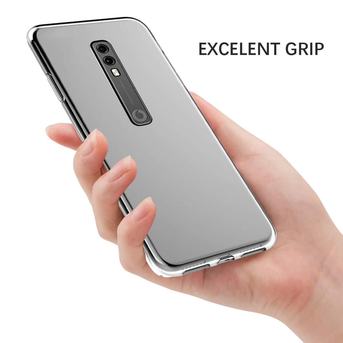Для Vodafone Smart V10 чехол тонкий мягкий прозрачный TPU противоударный защитный прозрачный силиконовый чехол для Vodafone Smart V10 чехол
