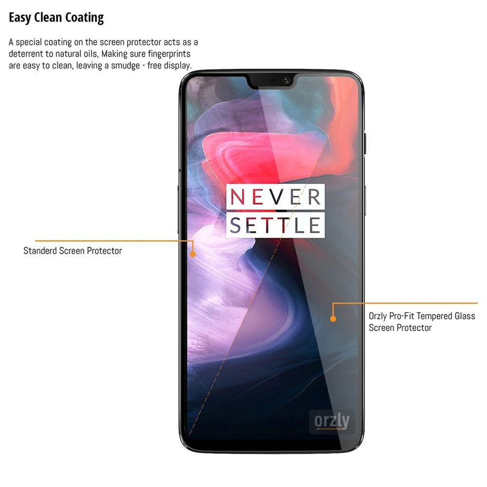 2 шт. OnePlus 7 Pro Закаленное стекло Защитная пленка 9 H HD Изогнутые с полным охватом