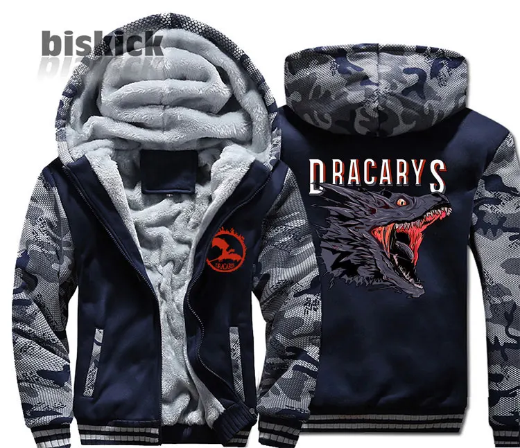 Модная одежда дракона дракорис огненная для мужчин и женщин плотное пальто с