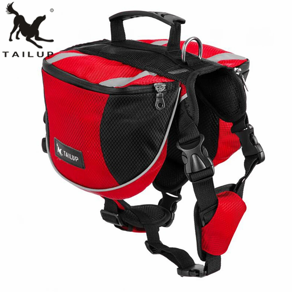 ERPPET Dog Harness K9 For Large Dogs Pet Vest Quick Release Carriers Saddlebags Hiking Training Camping Backpack | Дом и сад