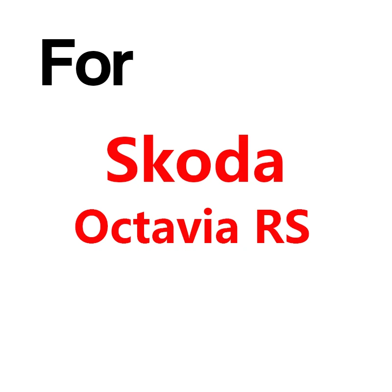 For Skoda Octavia RS Buildreamen2 автомобильный чехол Авто наружный анти-УФ Защита от солнца Дождь Снег устойчивый к царапинам чехол для Skoda Citigo Rapid Superb Octavia - Название цвета: For Skoda Octavia RS